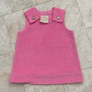 The Beaufort Bonnet Company Pink Dress with Gold Accents